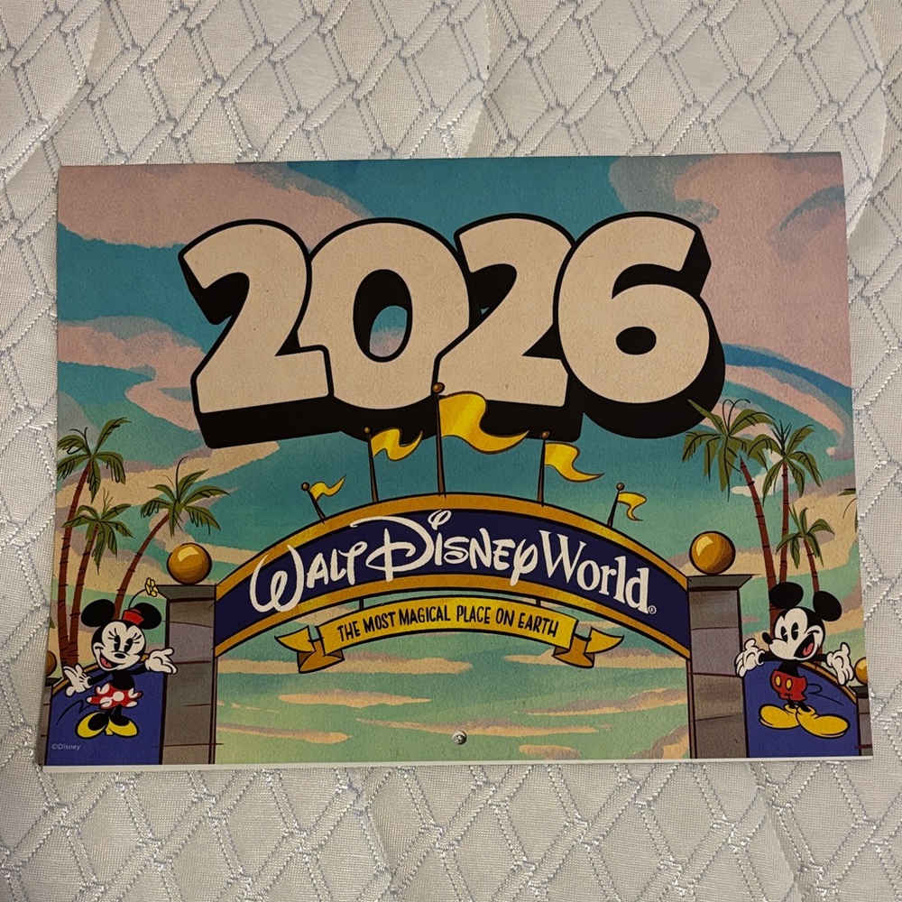 Walt Disney World 2026 Sign